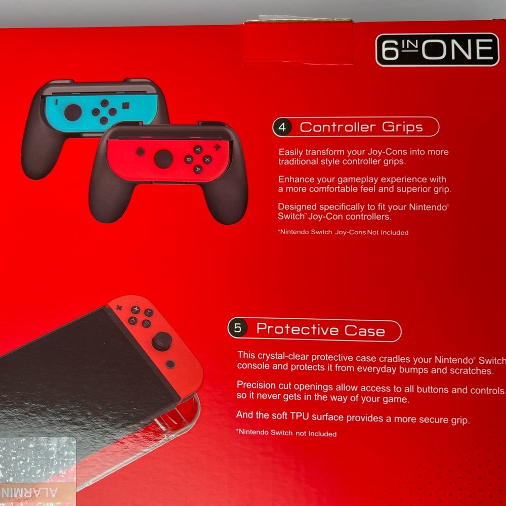 Advanctech 6 In 1 Set For Nintendo Switch Accessories - Picture 4 of 7